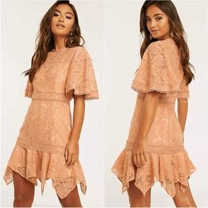 Keepsake The Label Lonely Lace Mini Dress Size 4